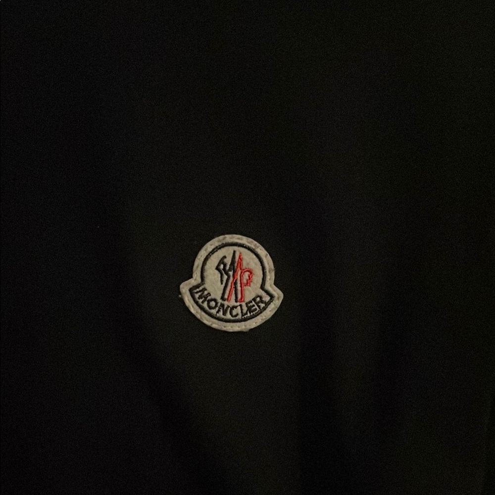 Moncler Black Short Sleeve Tee